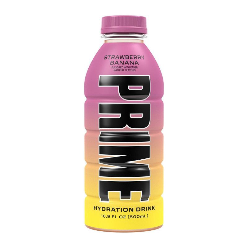 slide 2 of 5, Prime Hydration Strawberry Banana Sports Drink - 6pk/16.9 fl oz Bottles, 6 ct; 16.9 fl oz