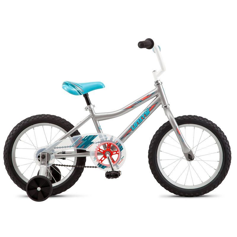 slide 1 of 12, Pacific Unisex Unity 16" Kids' Bike - Silver, 1 ct