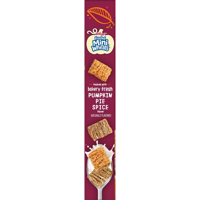 slide 2 of 11, Kellogg's Frosted Mini-Wheats Pumpkin Spice Breakfast Cereal - 20oz, 20 oz