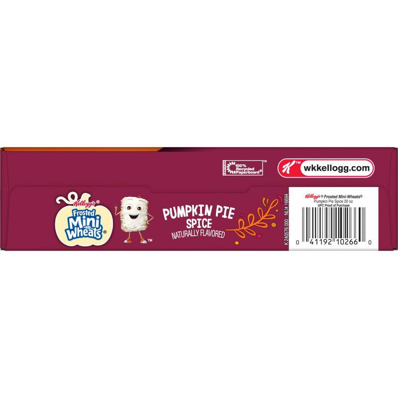 slide 11 of 11, Kellogg's Frosted Mini-Wheats Pumpkin Spice Breakfast Cereal - 20oz, 20 oz