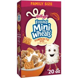 Kellogg's Frosted Mini-Wheats Pumpkin Spice Breakfast Cereal - 20oz