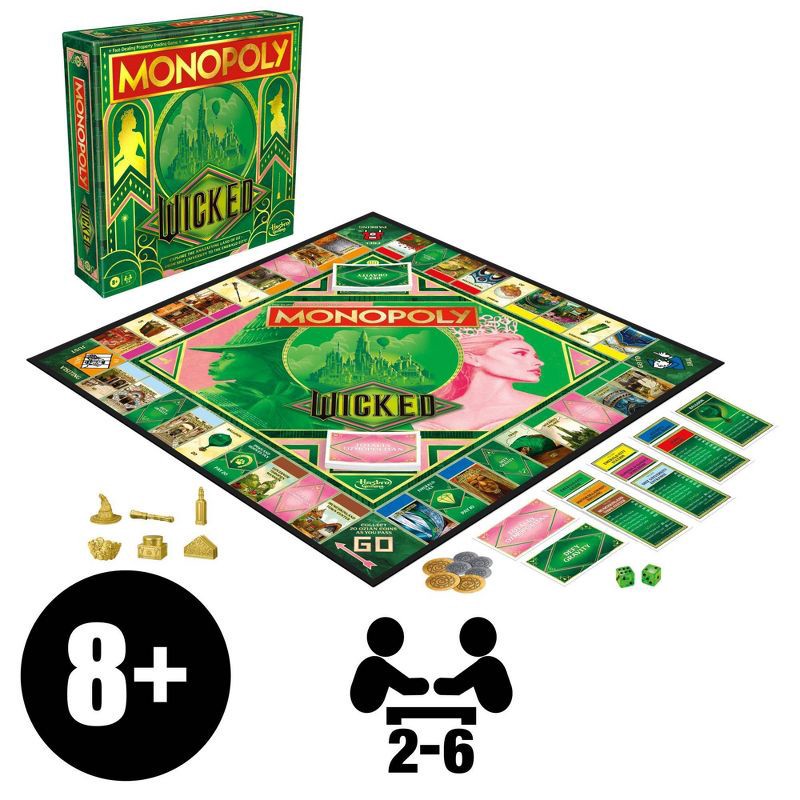 slide 5 of 12, Monopoly Wicked Edition Board Game, 1 ct