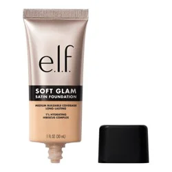 e.l.f. Soft Glam Satin Foundation - 21 Light Neutral - 1 fl oz: Paraben-Free, Vegan, Medium Coverage, Liquid Form