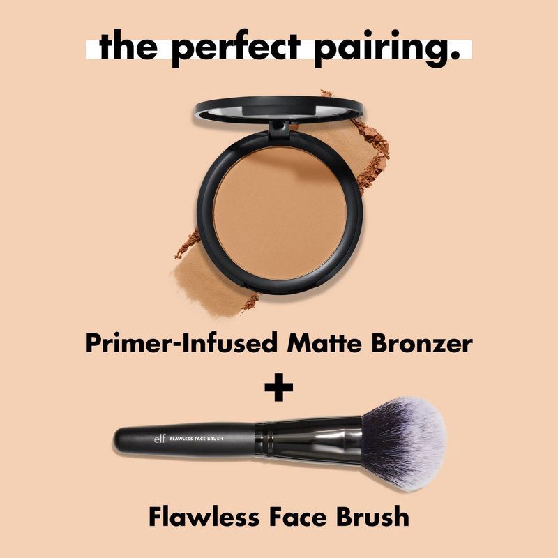 slide 8 of 11, e.l.f. Primer-Infused Matte Bronzer - Tan O'Clock - 0.35oz, 0.35 oz