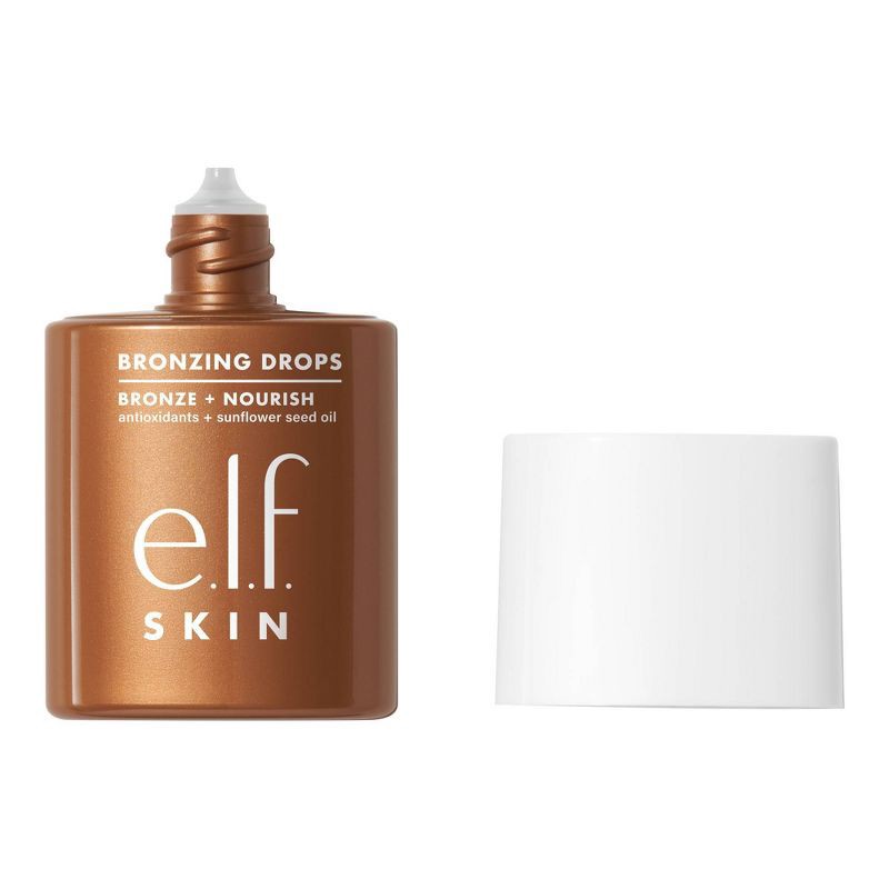 slide 1 of 14, e.l.f. SKIN Bronzing Drops - Pure Gold - 1 fl oz, 1 fl oz