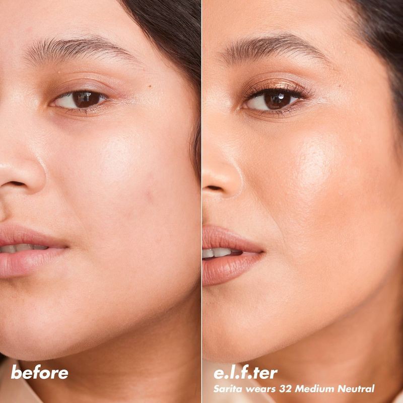 slide 4 of 13, e.l.f. Soft Glam Satin Foundation - 32 Medium Neutral - 1 fl oz, 1 fl oz