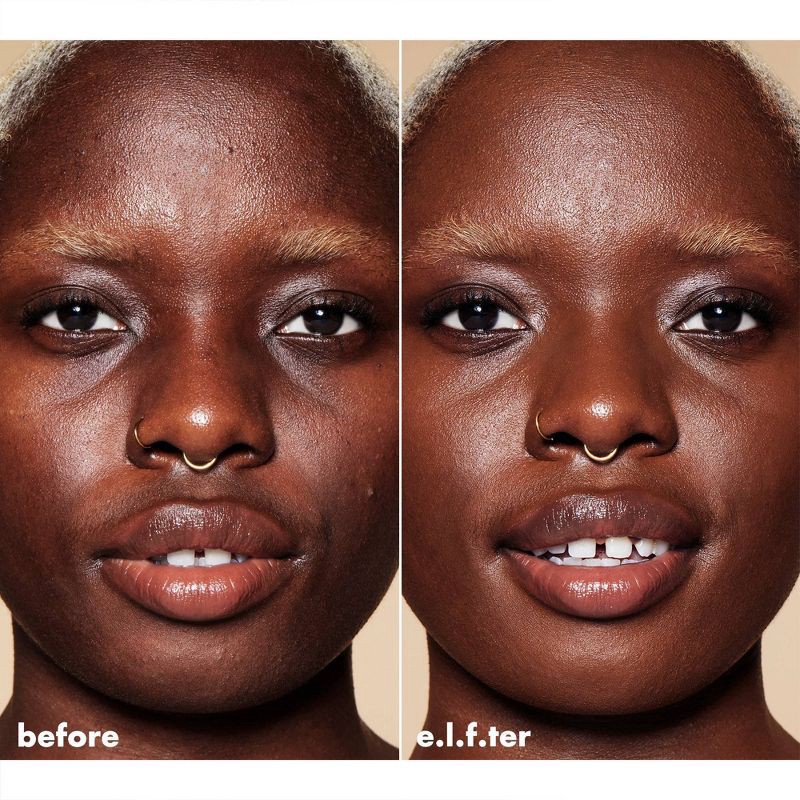 slide 3 of 12, e.l.f. Soft Glam Satin Foundation - 55 Deep Warm - 1 fl oz, 1 fl oz