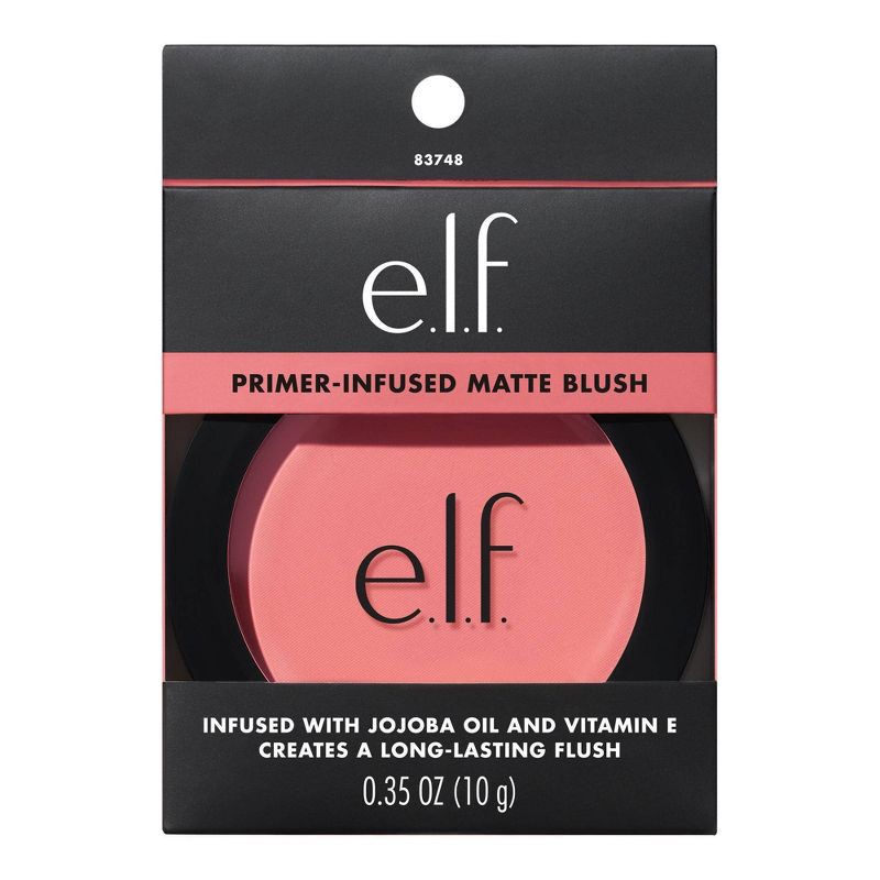 slide 11 of 12, e.l.f. Primer-Infused Matte Blush - Always Crushing - 0.35oz, 0.35 oz