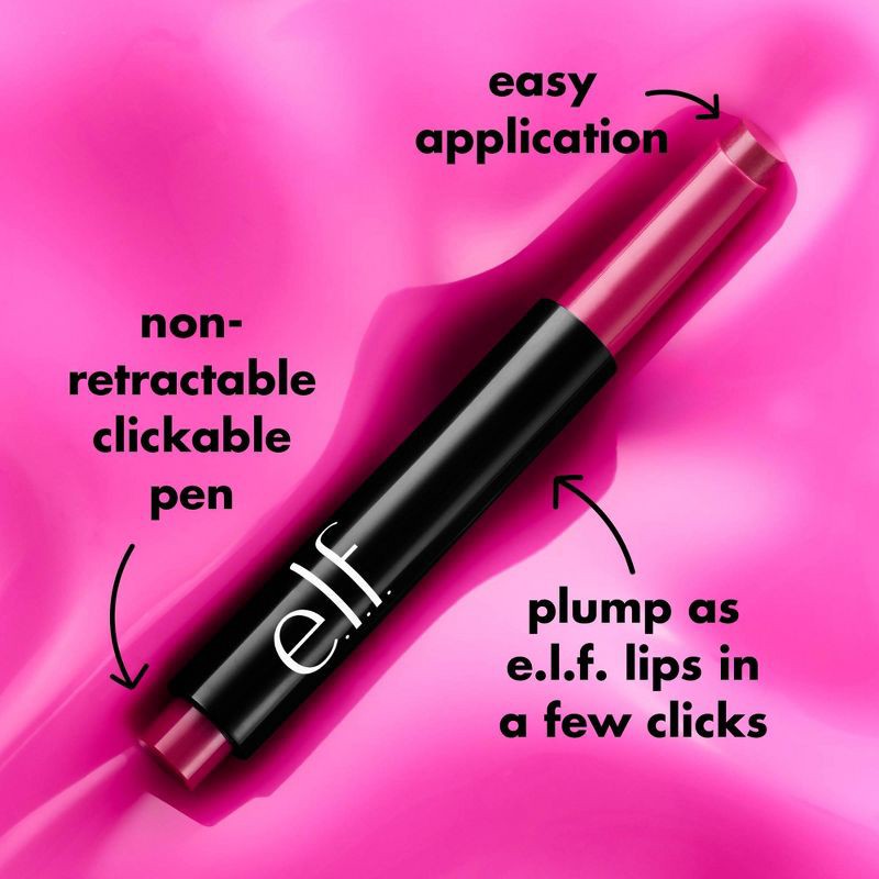 slide 7 of 11, e.l.f. Pout Clout Lip Plumping Pen - Bust a Mauve - 0.07oz, 0.07 oz