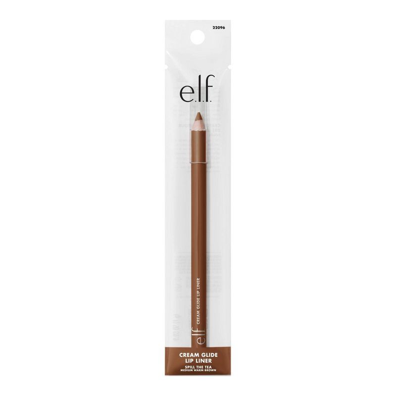 slide 11 of 12, e.l.f. Cream Glide Lip Liner - Spill The Tea - 0.03oz, 0.03 oz
