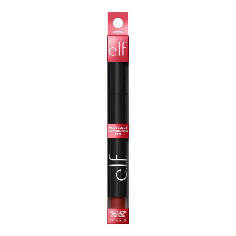 slide 11 of 12, e.l.f. Pout Clout Lip Plumping Pen - Red My Mind - 0.07oz, 0.07 oz