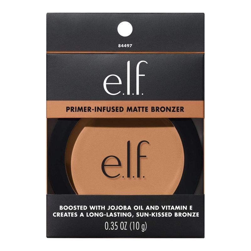 slide 10 of 11, e.l.f. Primer-Infused Matte Bronzer - Catching Rays - 0.35oz, 0.35 oz