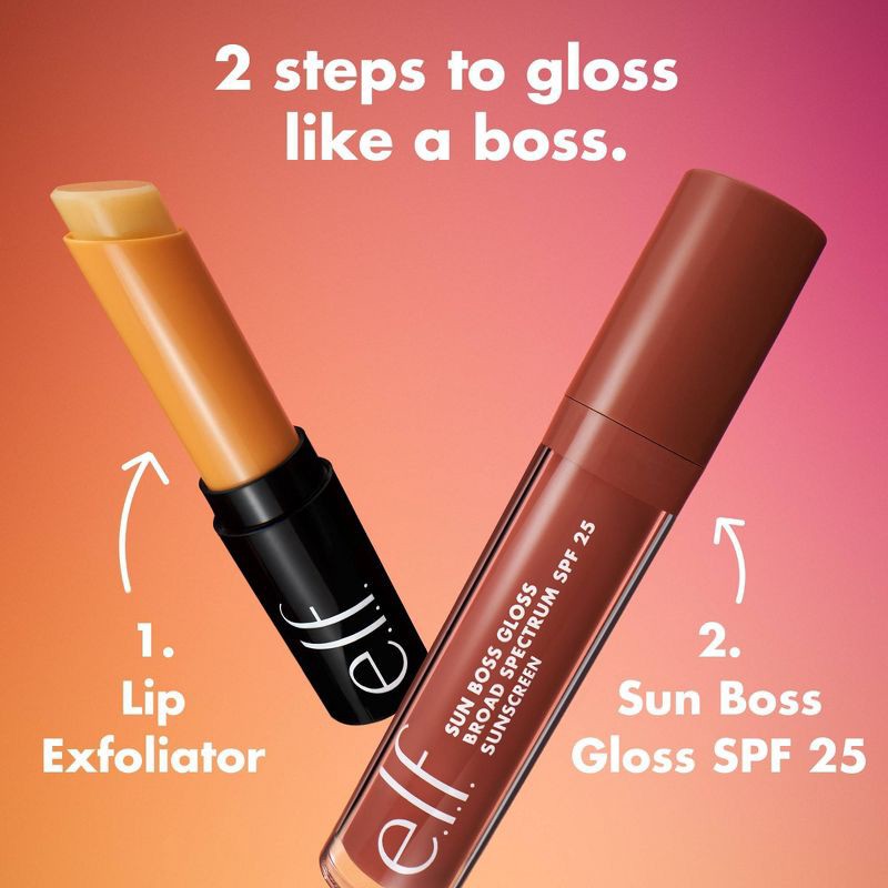 slide 8 of 14, e.l.f. Sun Boss Gloss Sunscreen - That's My Jam - SPF 25 - 0.13 fl oz, 25 x 0.13 fl oz