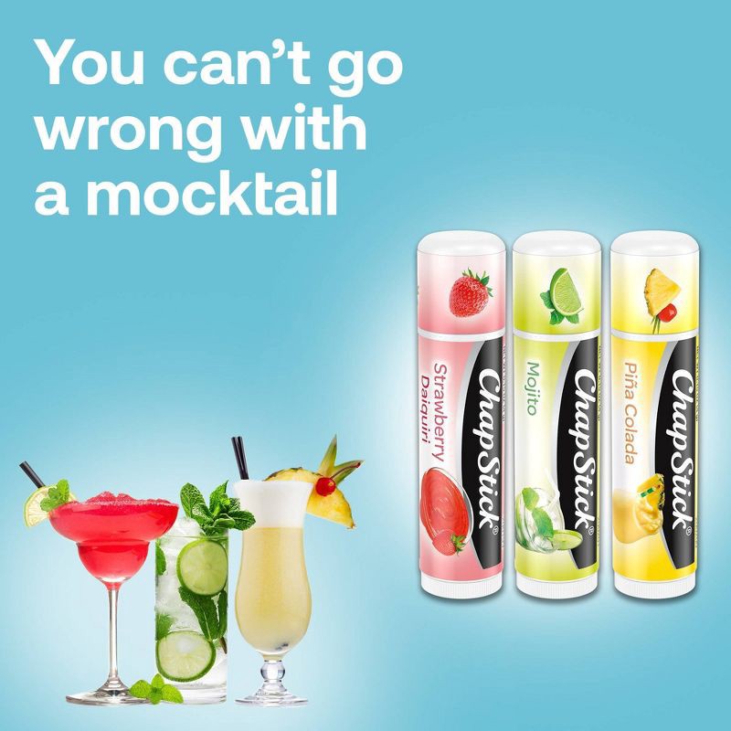 slide 2 of 5, Chapstick Lip Balm - Mocktail Collection - 0.15oz/3ct, 0.15 oz, 3 ct