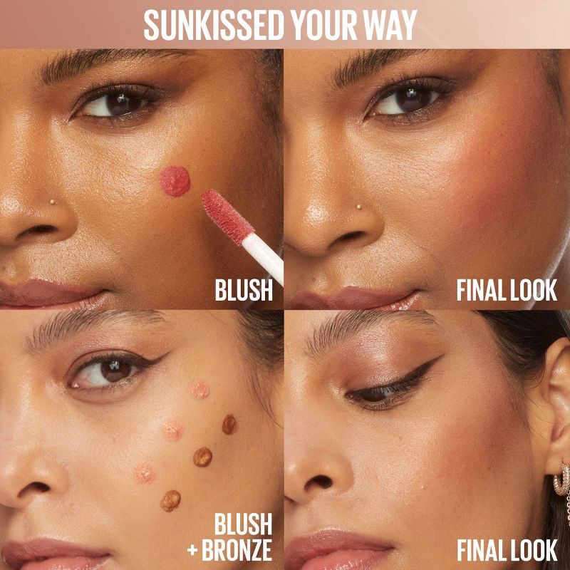 slide 6 of 7, Maybelline Sunkisser Multi-use Blendable Liquid Blush - 05 Blazing - 0.23 fl oz, 0.23 fl oz