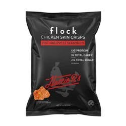 Flock Foods Flock Chicken Skin Crisps Hattie B's - 2.5oz