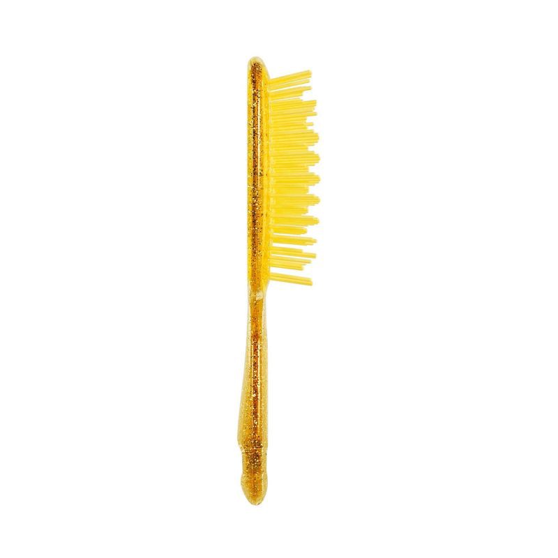 slide 3 of 5, UNbrush Detangler Hair Brush - Glitter Amber, 1 ct