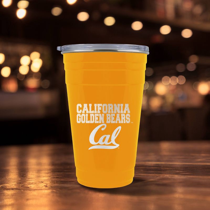 slide 3 of 3, NCAA Illinois Fighting Illini Tailgater Tumbler - 22oz: Stainless Steel Drinkware, 22 oz