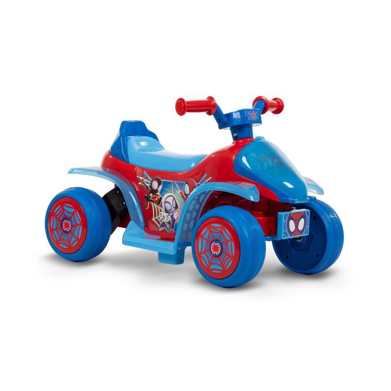 slide 10 of 14, Huffy Spidey and His Amazing Friends Battery Ride-On Quad - 6V - Age 1.5+, 1 ct