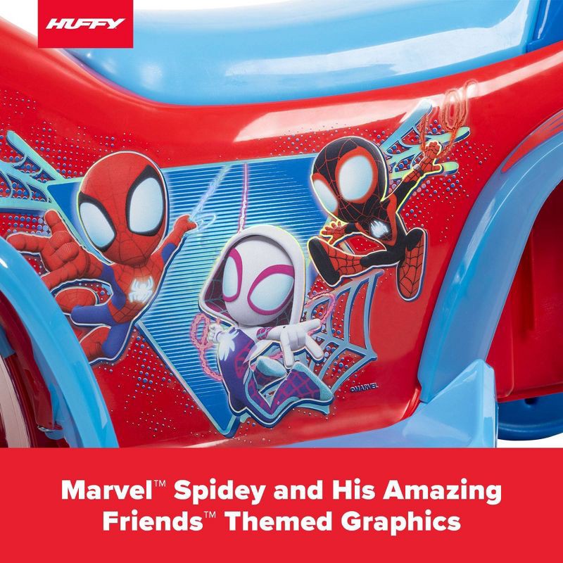 slide 11 of 14, Huffy Spidey and His Amazing Friends Battery Ride-On Quad - 6V - Age 1.5+, 1 ct