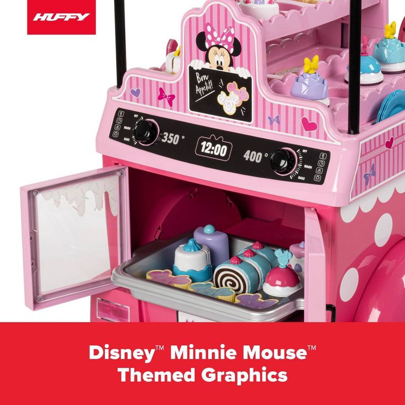 slide 18 of 21, Huffy Disney Minnie Mouse Bakery Cart Battery Ride-On - 6V - Age 3+ - Pink, 1 ct