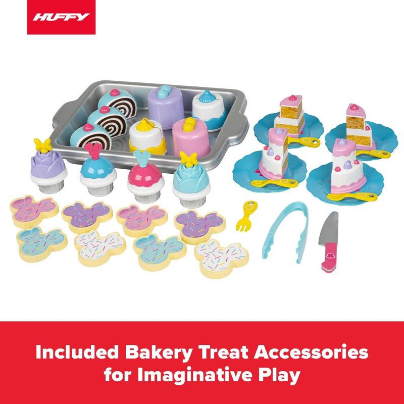 slide 20 of 21, Huffy Disney Minnie Mouse Bakery Cart Battery Ride-On - 6V - Age 3+ - Pink, 1 ct