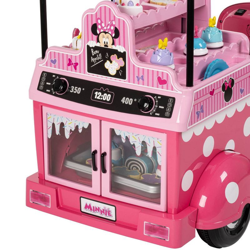 slide 5 of 21, Huffy Disney Minnie Mouse Bakery Cart Battery Ride-On - 6V - Age 3+ - Pink, 1 ct
