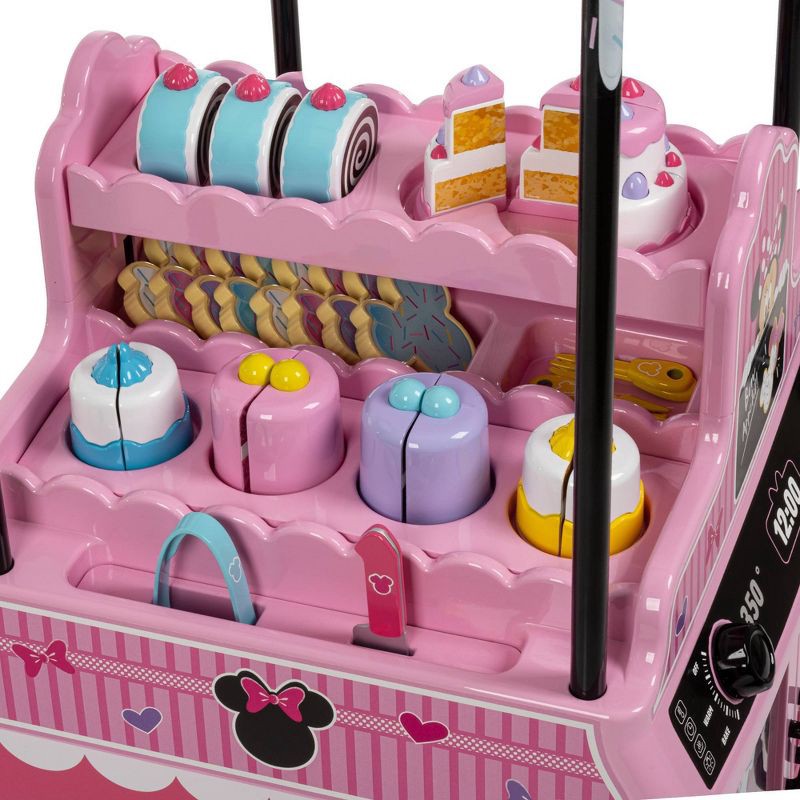 slide 8 of 21, Huffy Disney Minnie Mouse Bakery Cart Battery Ride-On - 6V - Age 3+ - Pink, 1 ct