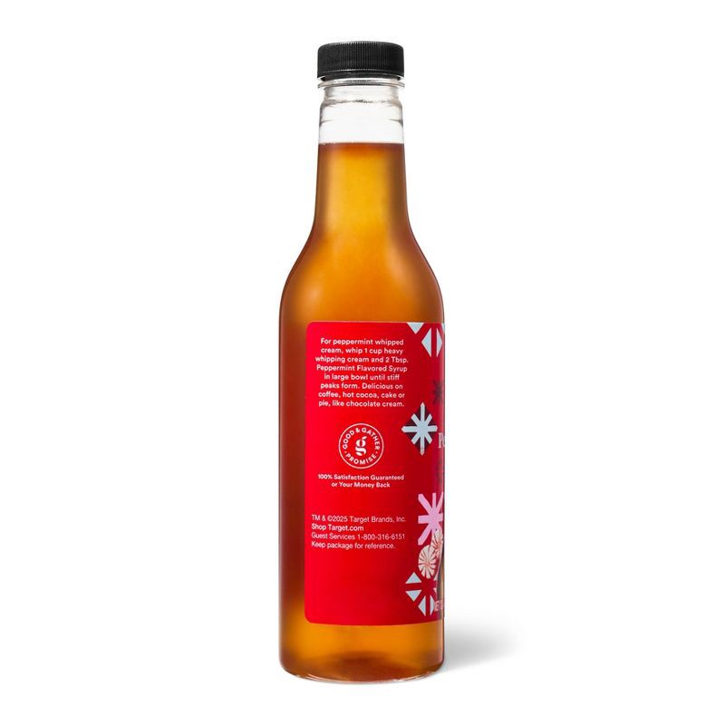 slide 3 of 5, Peppermint Naturally Flavored Coffee Syrup - 12.7oz - Good & Gather™, 12.7 oz