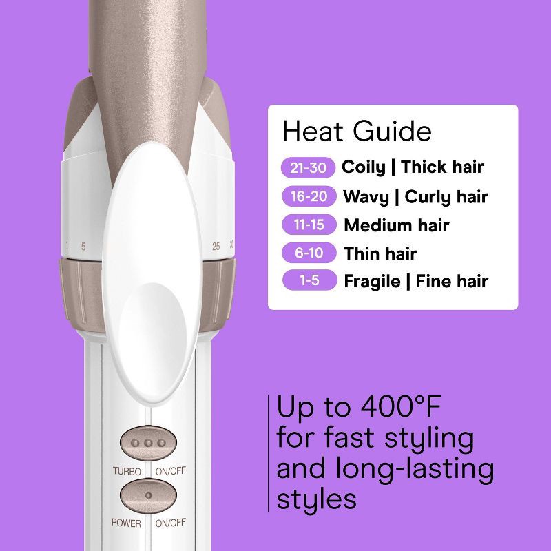 slide 4 of 9, Conair Double Ceramic 3/4" Curling Iron, 1 ct