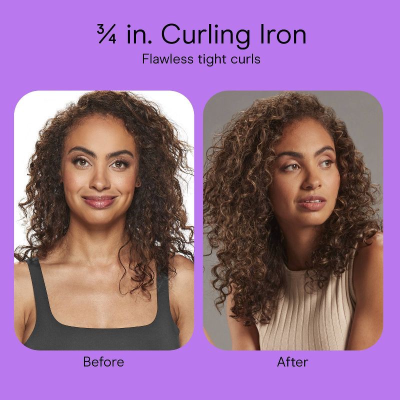 slide 8 of 9, Conair Double Ceramic 3/4" Curling Iron, 1 ct