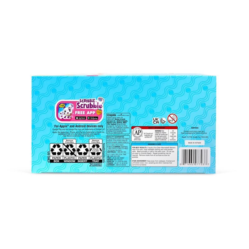 slide 6 of 7, Crayola Scribble Scrubbie Jumbo Pet Cat- Jenny: Drawing & Coloring Kit, Markers, Christmas, Ages 3+, 1 ct