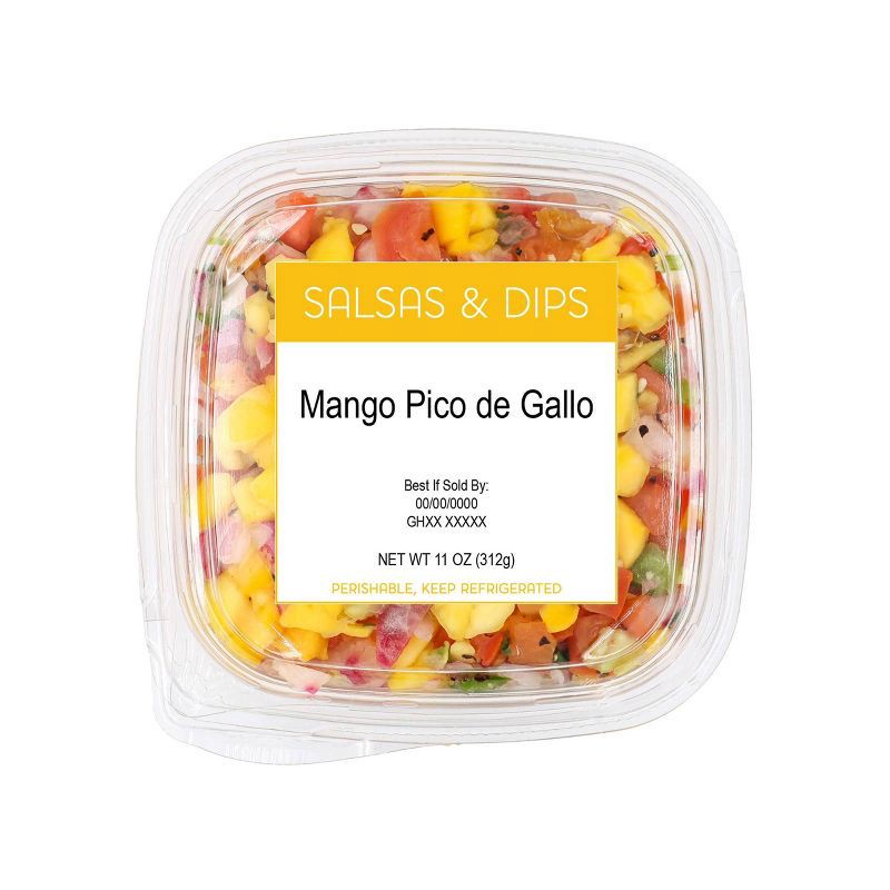 slide 1 of 4, Fresh Cut Mango Pico de Gallo - 11oz, 11 oz