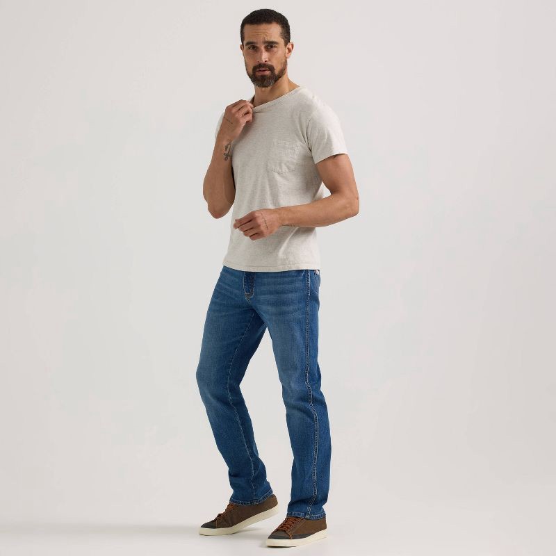 slide 6 of 7, Wrangler Men's Straight Leg Jeans - Indigo 36x32, 1 ct