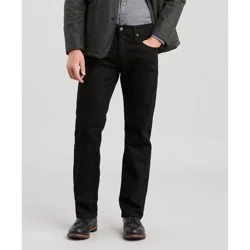 Levi's® Men's 559™ Relaxed Fit Straight Jeans - Black Denim 32x30: Heavyweight Cotton Denim, Mid Rise