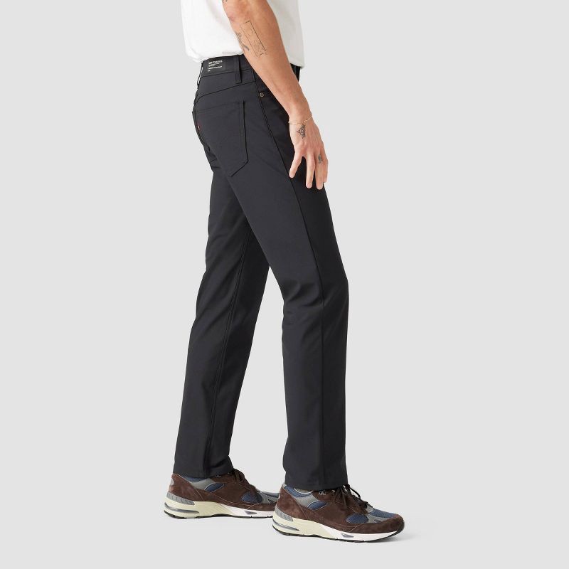 slide 2 of 3, Levi's® Men's 511™ Slim Tech Five Pocket Pants - Black 34x30: Midweight, Moisture Wicking, UPF 50+, 1 ct