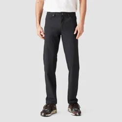 Levi's® Men's 511™ Slim Tech Five Pocket Pants - Black 38x30: Midweight Knit, Stretch, Mid Rise, Fly Button & Zipper