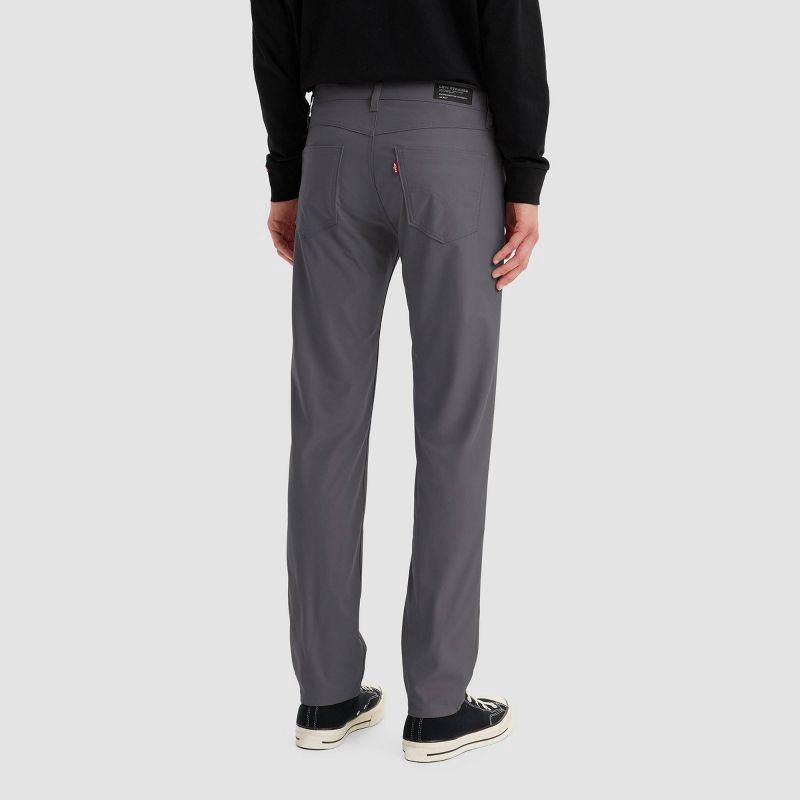 slide 3 of 3, Levi's® Men's 511™ Slim Tech Five Pocket Pants - Charcoal Gray 30x32: Midweight Knit, Stretch, Mid Rise, Fly Button & Zipper, 1 ct