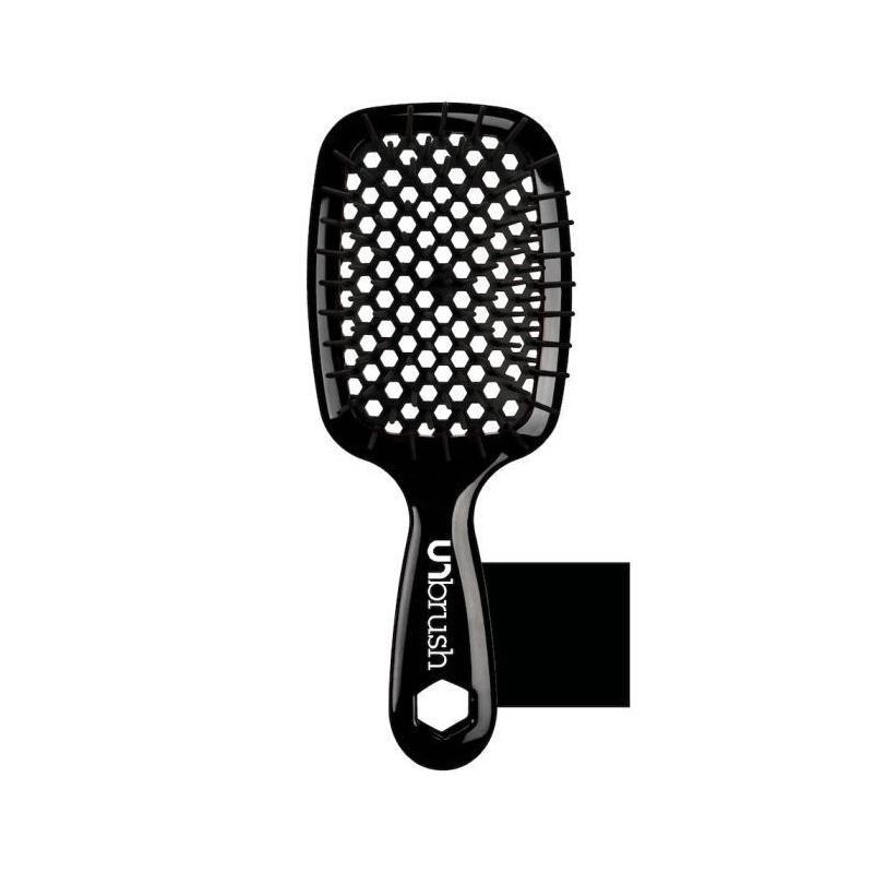 slide 1 of 6, UNbrush Detangler Hair Brush - Midnight, 1 ct