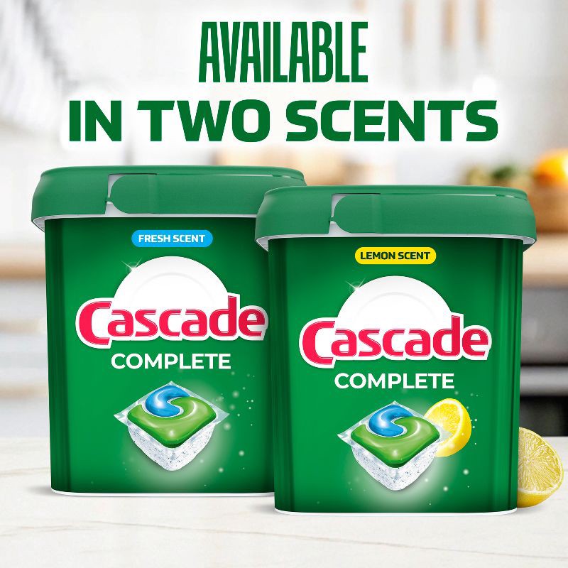 slide 6 of 14, Cascade Fresh Scent Complete Pods Dishwasher Detergents - 100ct, 100 ct