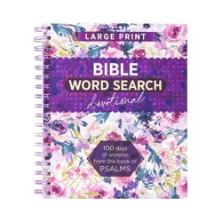 Bible Word Search Devotional - by Broadstreet Publishing Group LLC (Spiral Bound)