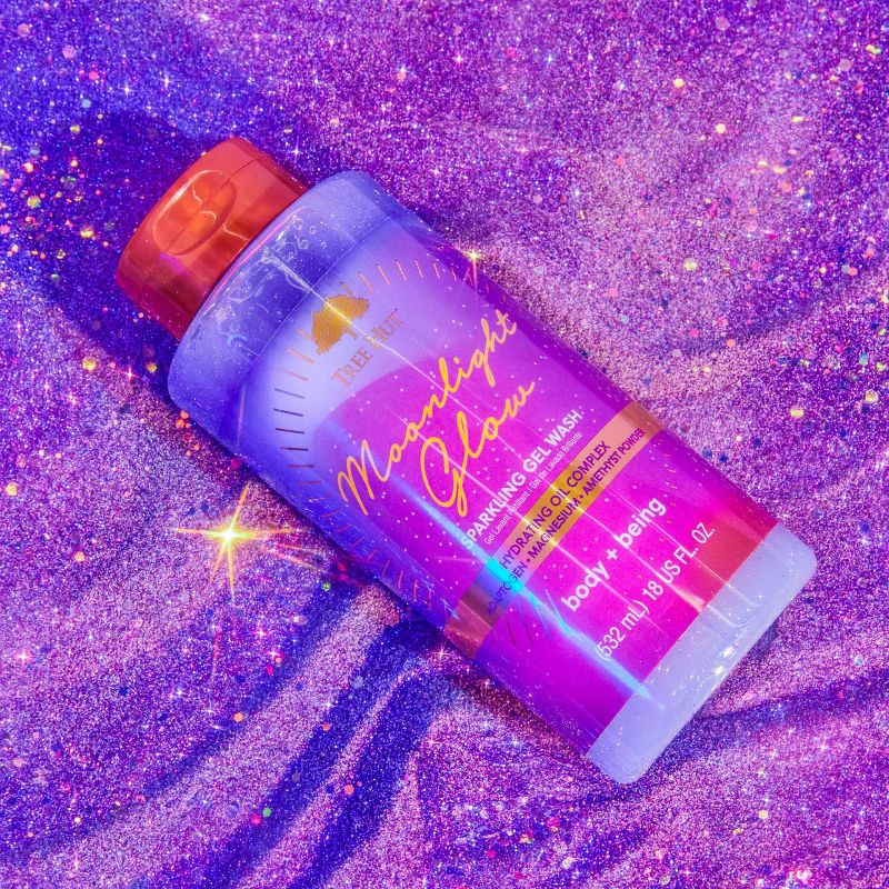 slide 6 of 13, Tree Hut Exclusive Moonlight Glow Foaming Gel Body Wash - 18 fl oz, 18 fl oz