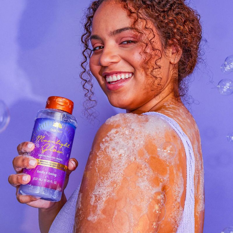 slide 7 of 13, Tree Hut Exclusive Moonlight Glow Foaming Gel Body Wash - 18 fl oz, 18 fl oz