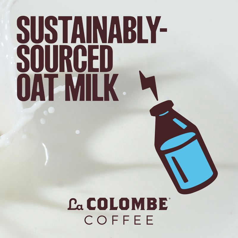 slide 6 of 11, La Colombe Vanilla Draft Latte with Oatmilk - 4pk/9 fl oz Cans, 4 ct; 9 fl oz