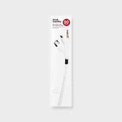 Reusable Cable Ties - dealworthy™ Black/White: Cord Organizer, Cable Management