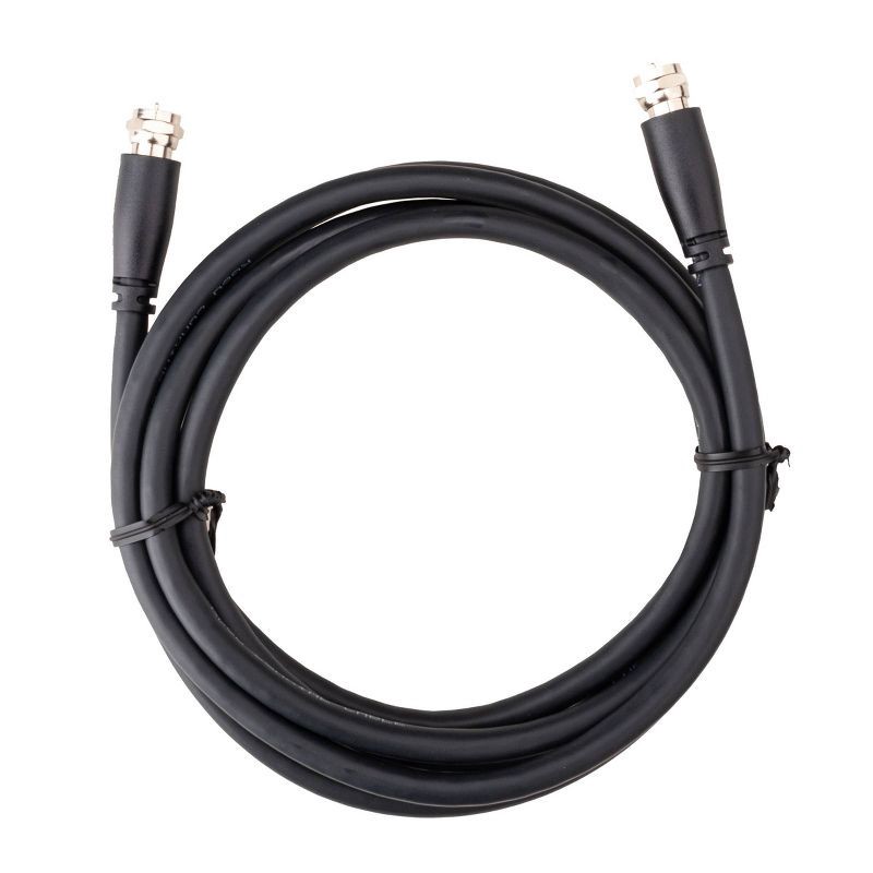 slide 1 of 3, 6' Coaxial A/V Cable - dealworthy™ Black, 1 ct
