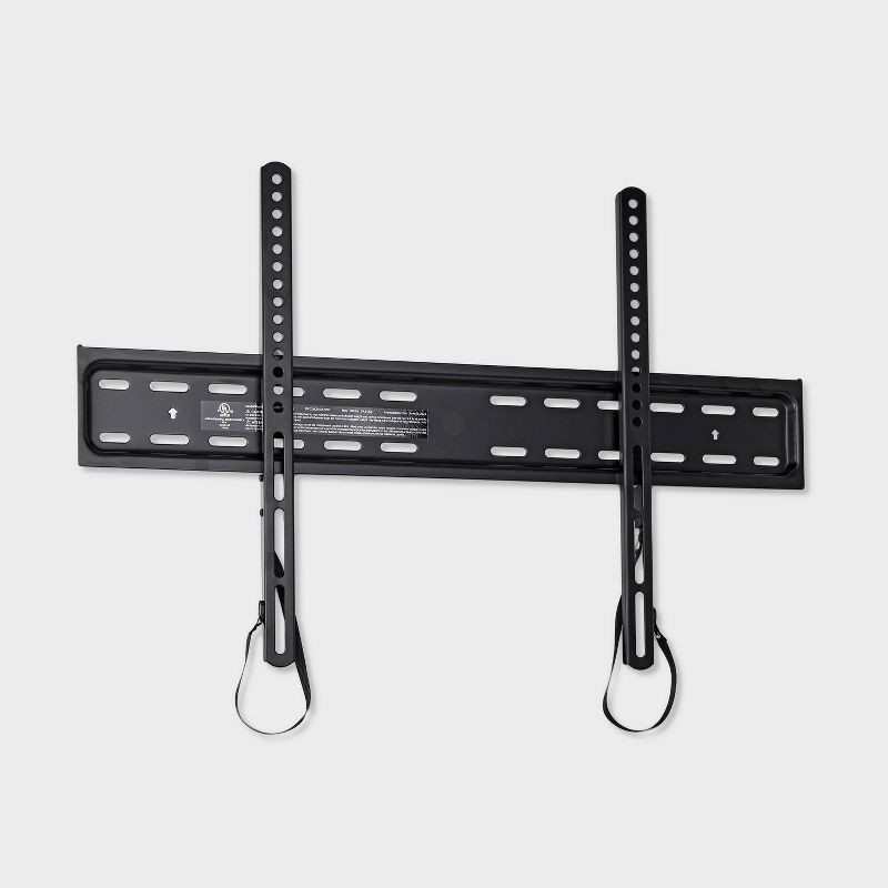 slide 2 of 4, Fixed Low Profile 40" - 90" TV Mount - dealworthy™: Steel, 120 lb Capacity, 120 lb