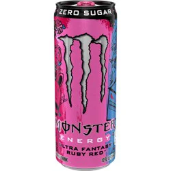 Monster Energy Monster Ultra Fantasy Ruby Red Energy Drink - 12 fl oz Can