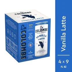 La Colombe Vanilla Draft Latte - 4pk/9 fl oz Cans