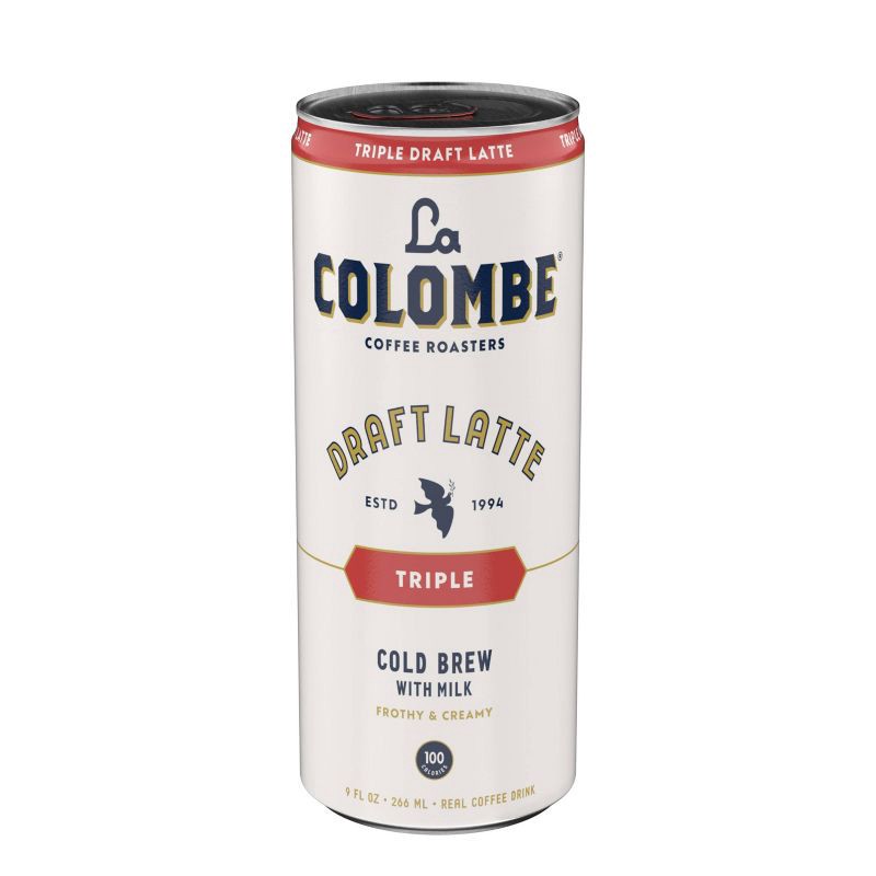 slide 9 of 12, La Colombe Triple Draft Latte - 4pk/9 fl oz Cans, 4 ct; 9 fl oz